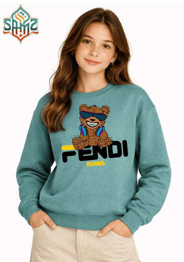 Fendi Teddy ROMA – Premium DTF Transfer Print for T-Shirts | Custom Heat Transfer Unisex | High Quality Shirt Printing | SAMZ 24