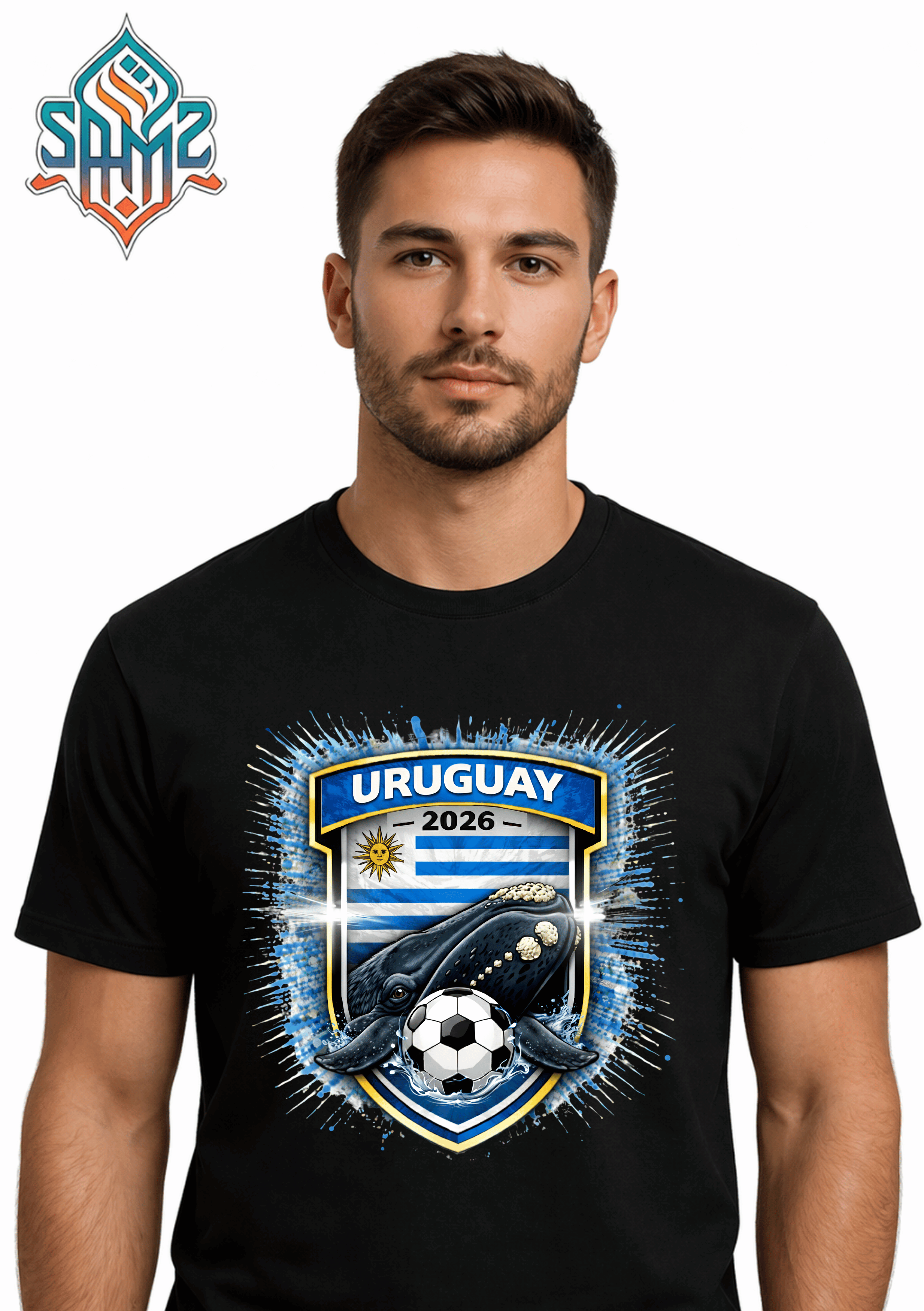 Uruguay 2026 – High Quality Football DTF Print for WM 2026 Apparel Germany | SAMZ 24