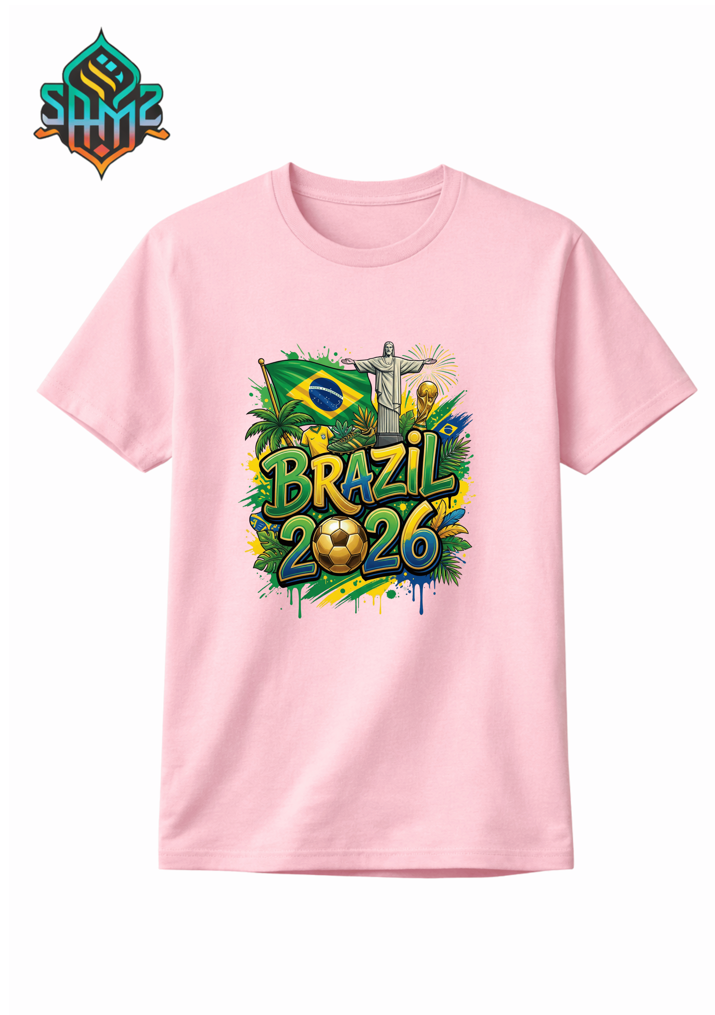 Brazil 2026 – Premium DTF Transfer for FIFA World Cup 2026 Fan Shirts Germany | SAMZ 24