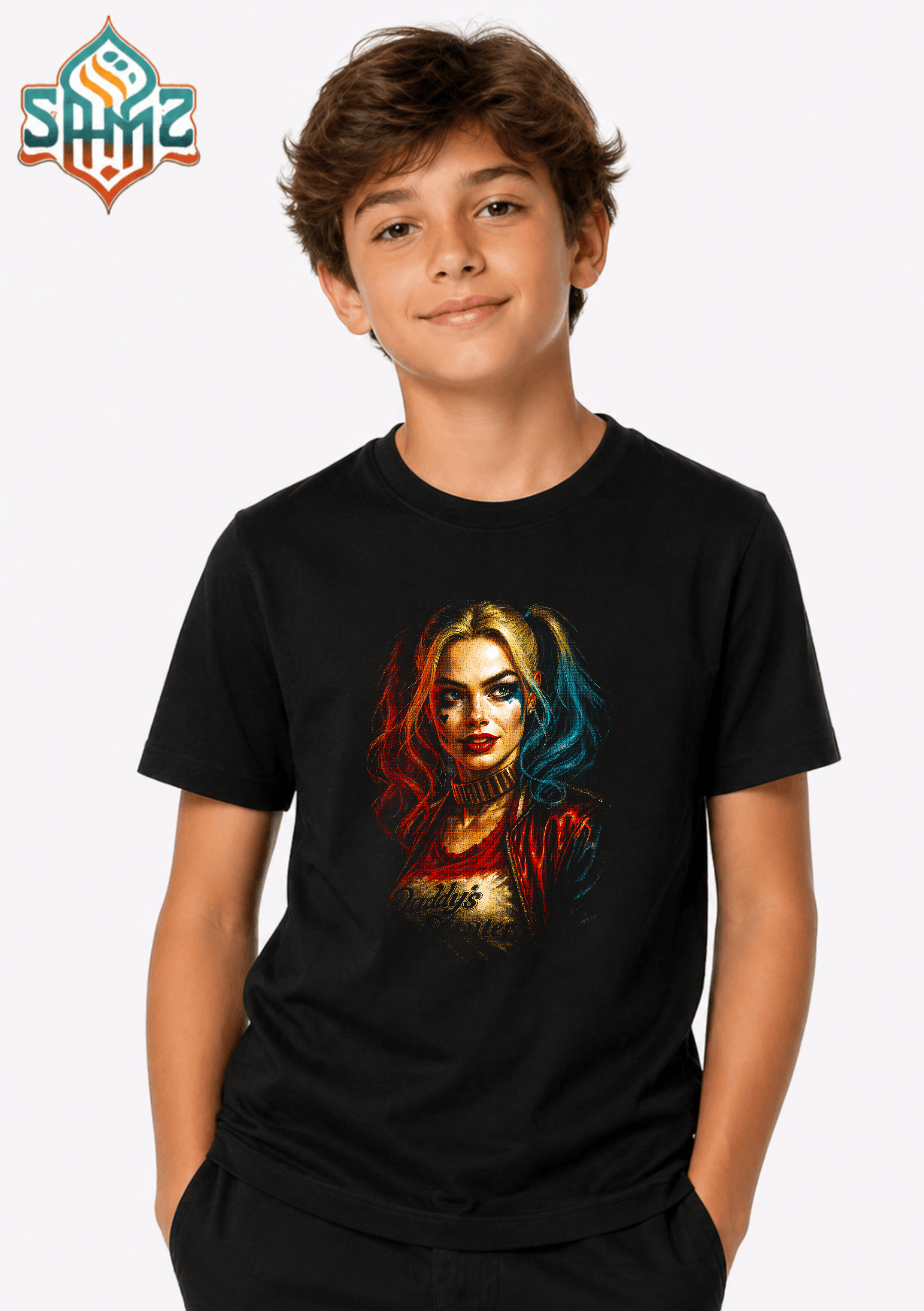 Harley Quinn - Premium DTF Transfer Print for T-Shirts | Custom Heat Transfer Design Unisex | High Quality Shirt Printing | SAMZ 24