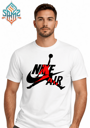 Nike Air Splash – Premium DTF Transfer Print for T-Shirts | Custom Heat Transfer Design Unisex | High Quality Shirt Printing | SAMZ 24