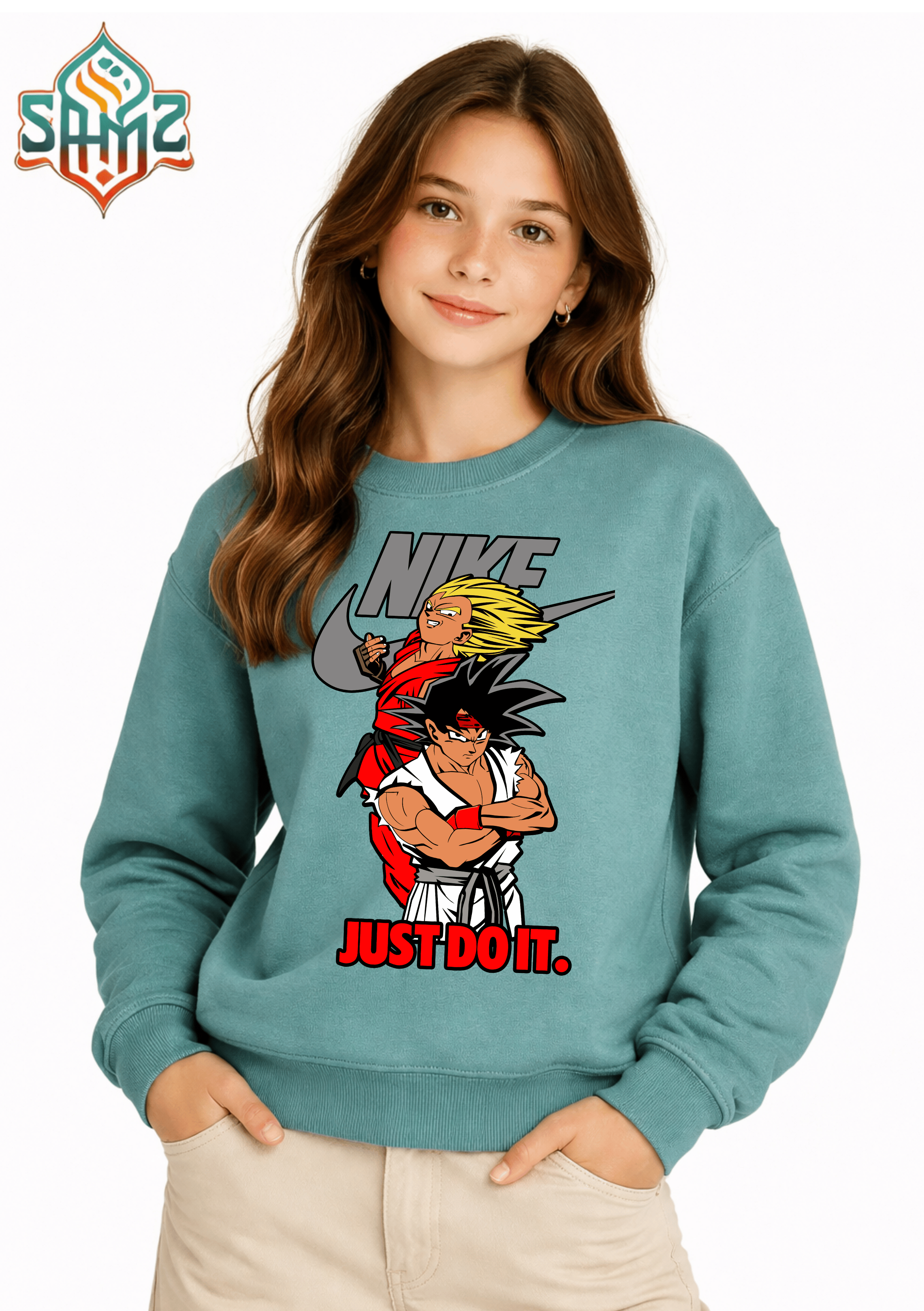 Just Do It Goku Vegeta Power – Premium DTF Transfer Print for T-Shirts | Custom Heat Transfer Unisex | High Quality Shirt Printing | SAMZ 24