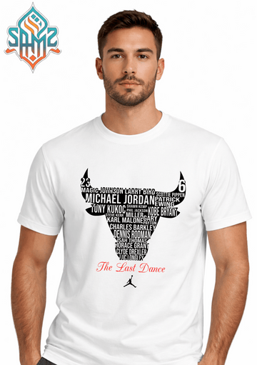 The Last Dance – Premium DTF Transfer Print for T-Shirts | Custom Heat Transfer Design Unisex | High Quality Shirt Printing | SAMZ 24