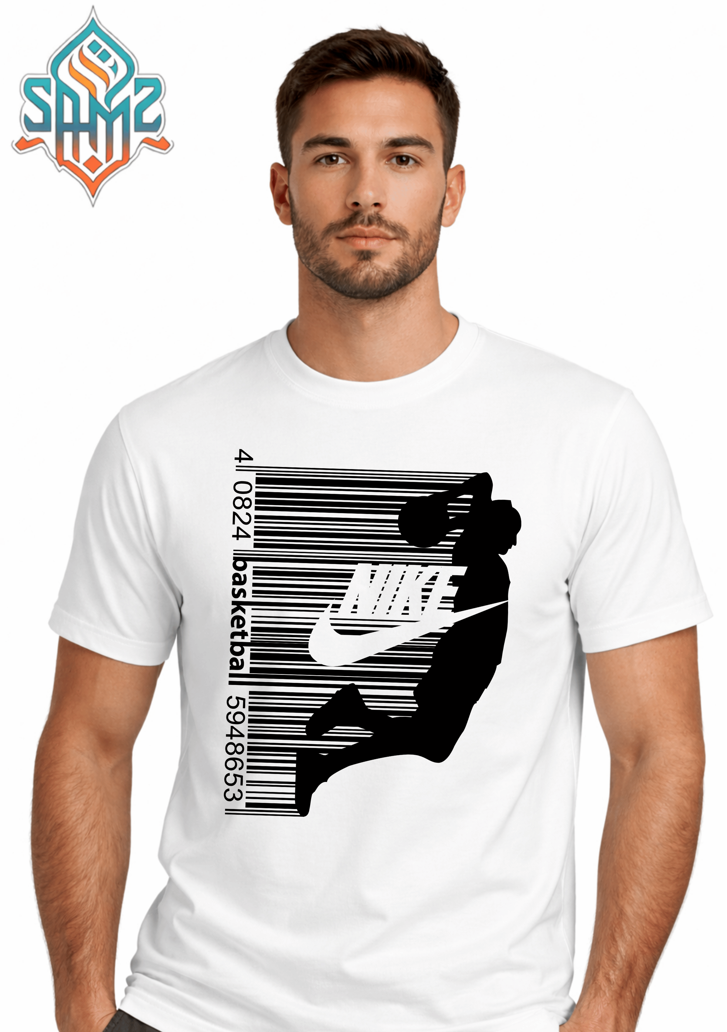 Nike Brush Stroke – Premium DTF Transfer Print for T-Shirts | Custom Heat Transfer Design Unisex | High Quality Shirt Printing | SAMZ 24