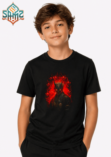 Rich Devil - Premium DTF Transfer Print for T-Shirts | Custom Heat Transfer Design Unisex | High Quality Shirt Printing | SAMZ 24