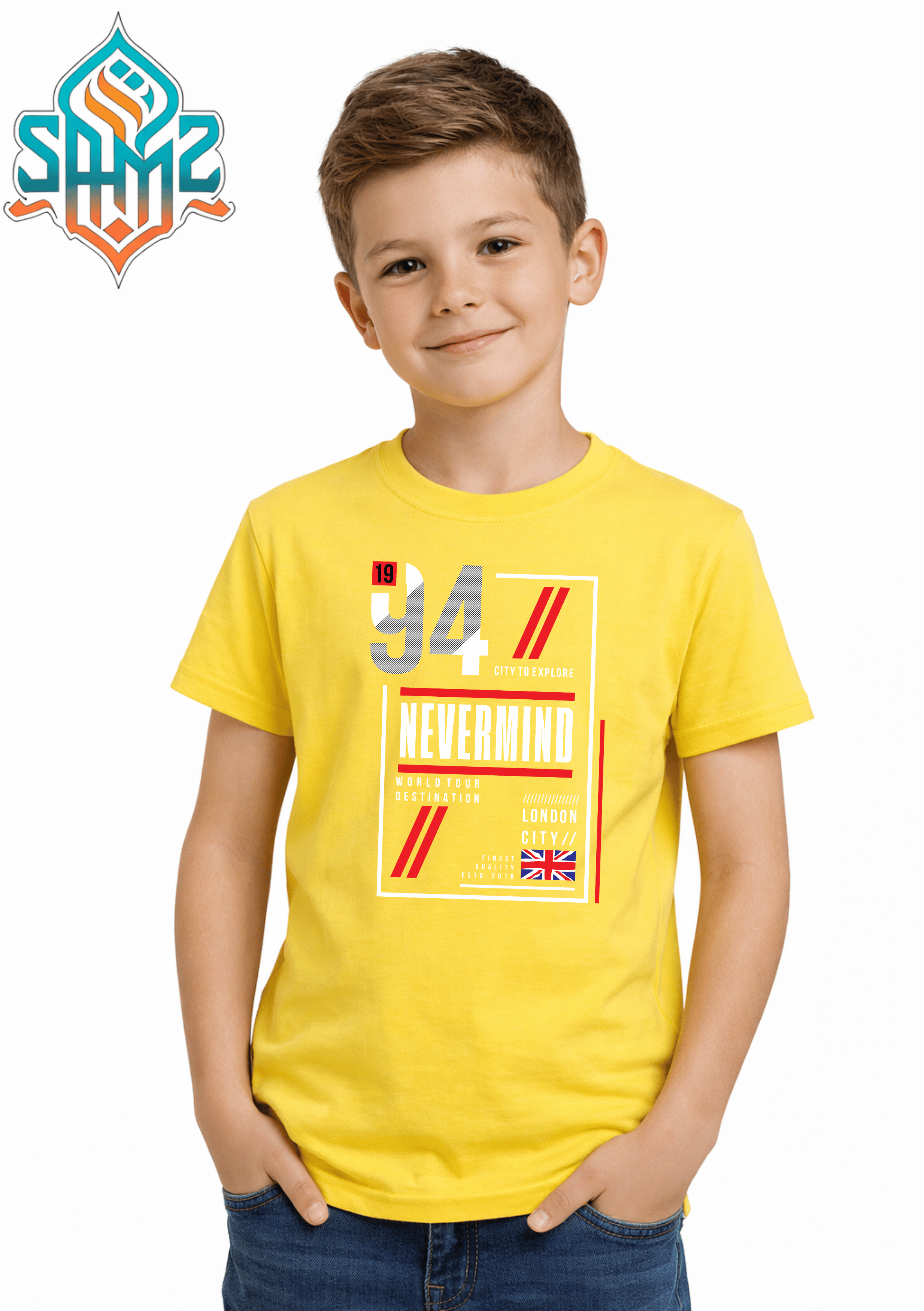 Never Mind – Premium DTF Transfer Print for T-Shirts | Custom Heat Transfer Design Unisex | High Quality Shirt Printing | SAMZ 24