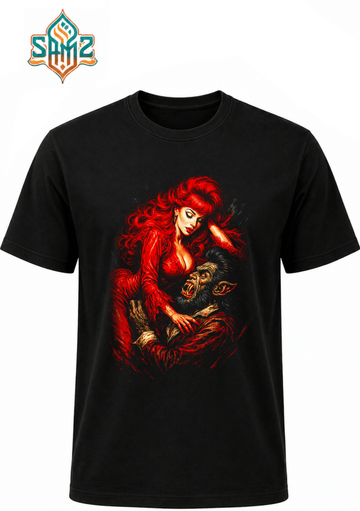 Horror Design – Premium DTF Transfer Print for T-Shirts | Custom Heat Transfer Design Unisex | High Quality Shirt Printing | SAMZ 24
