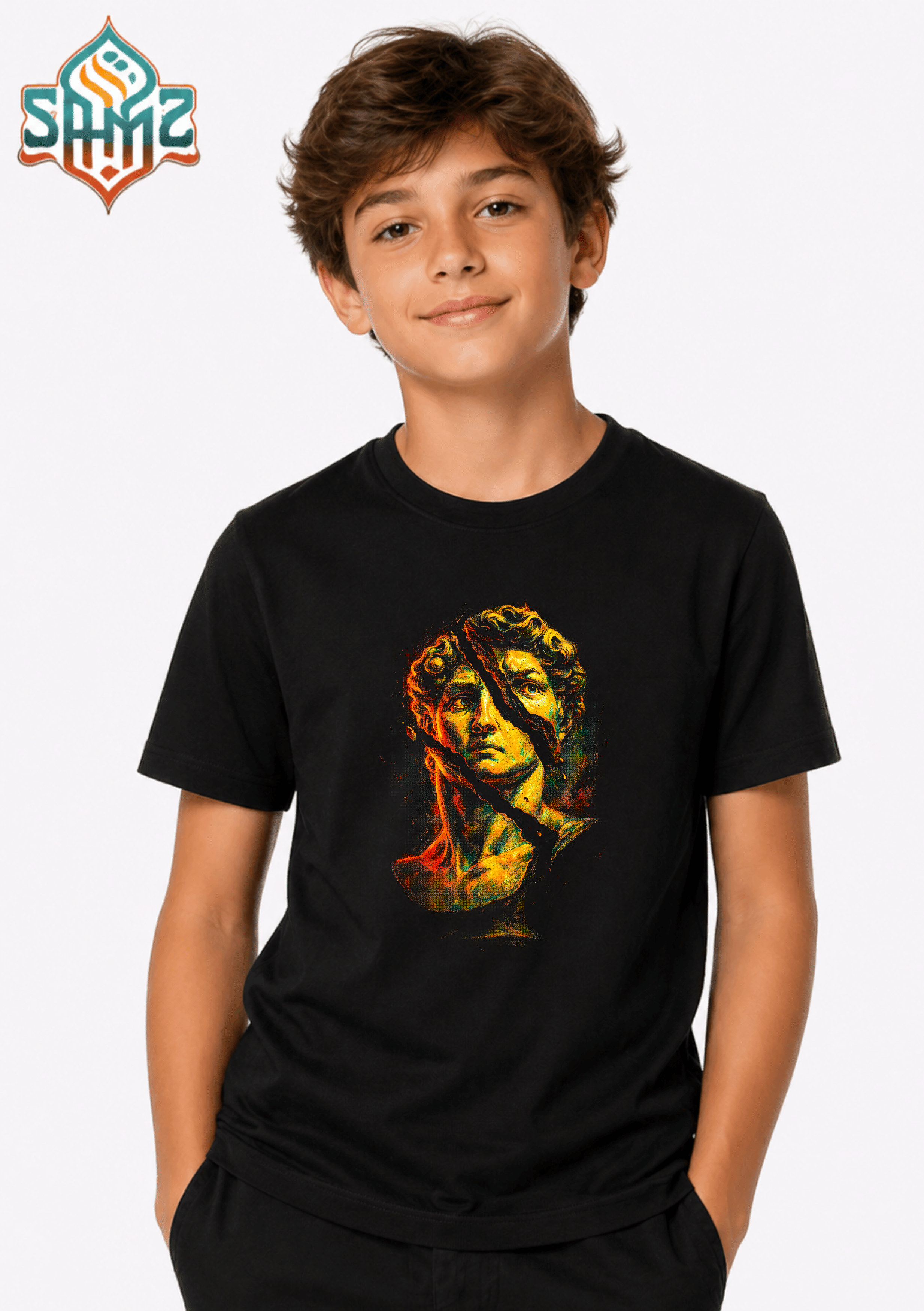Michelangelo's David - Premium DTF Transfer Print for T-Shirts | Custom Heat Transfer Design Unisex | High Quality Shirt Printing | SAMZ 24