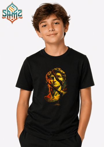 Michelangelo's David - Premium DTF Transfer Print for T-Shirts | Custom Heat Transfer Design Unisex | High Quality Shirt Printing | SAMZ 24