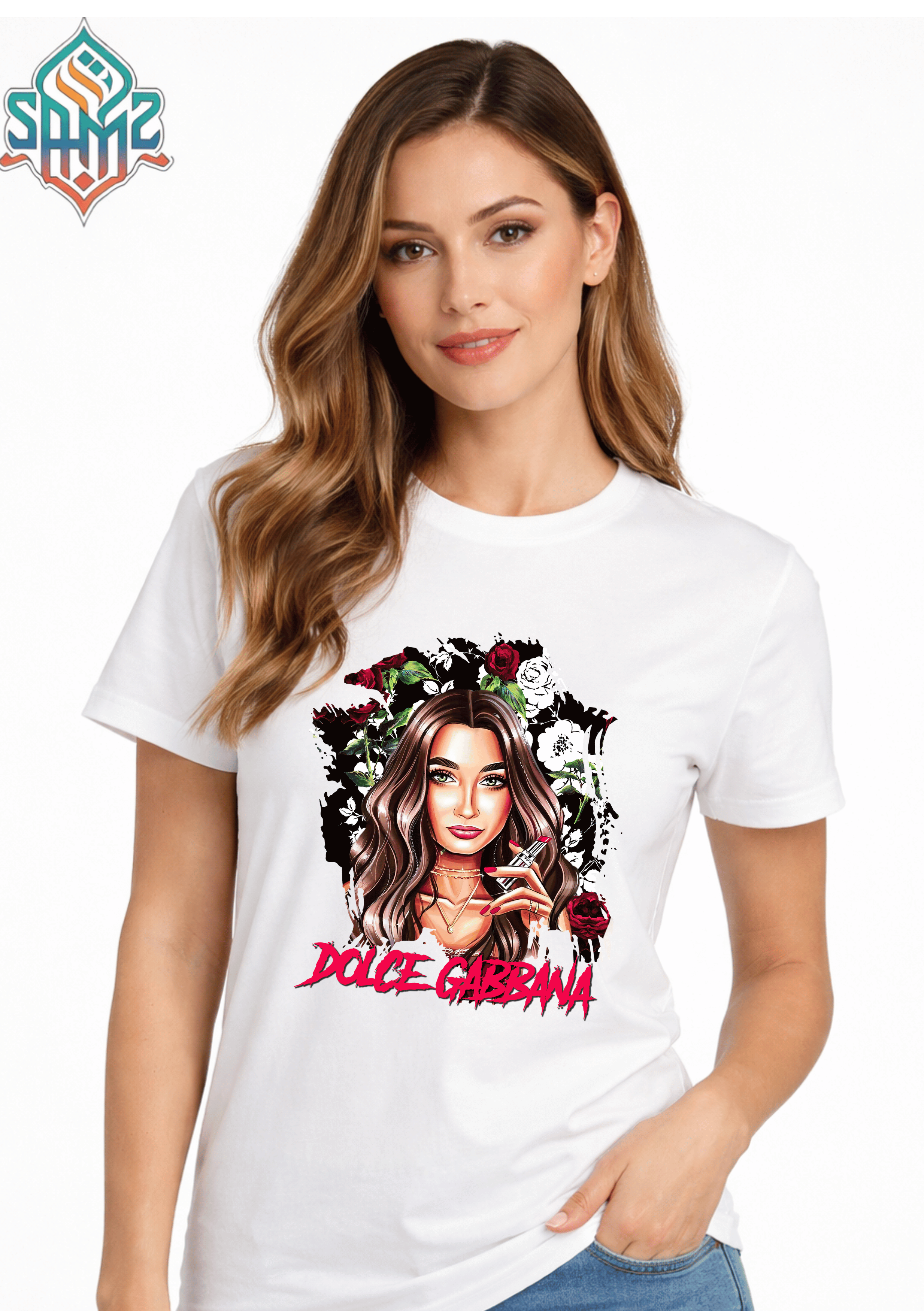 DOLCE GABBANA – Premium DTF Transfer Print for T-Shirts | Custom Heat Transfer Design for Men Women Kids | High Quality Graphic Shirt Printing | SAMZ 24