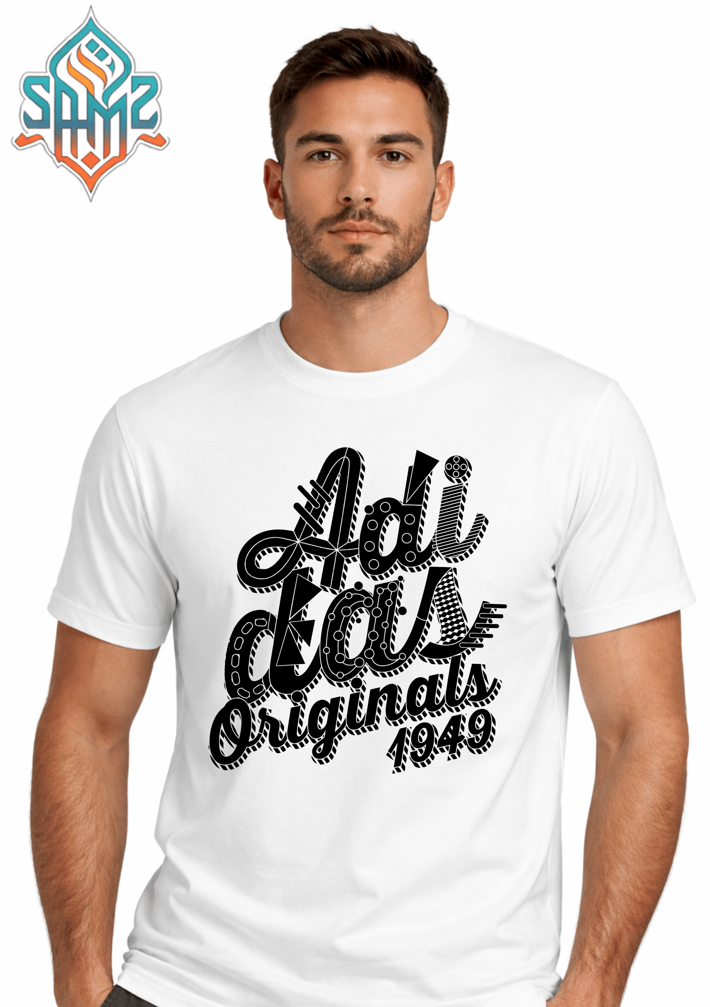 Adidas Originals 1949 – Premium DTF Transfer Print for T-Shirts | Custom Heat Transfer Design Unisex | High Quality Shirt Printing | SAMZ 24