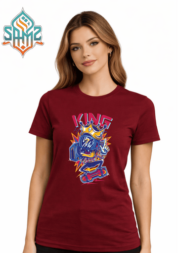 King Skateboard Street – Premium DTF Transfer Print for T-Shirts | Custom Heat Transfer Unisex | High Quality Shirt Printing | SAMZ 24