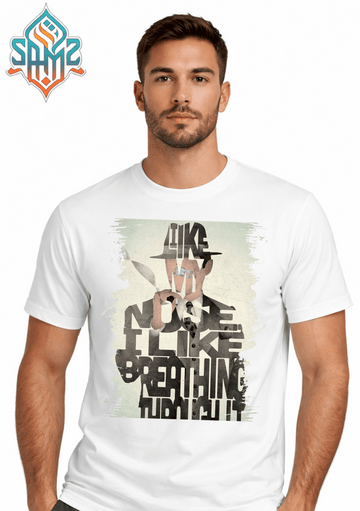 Peaky Blinders Smoke – Premium DTF Transfer Print for T-Shirts | Custom Heat Transfer Design Unisex | High Quality Shirt Printing | SAMZ 24