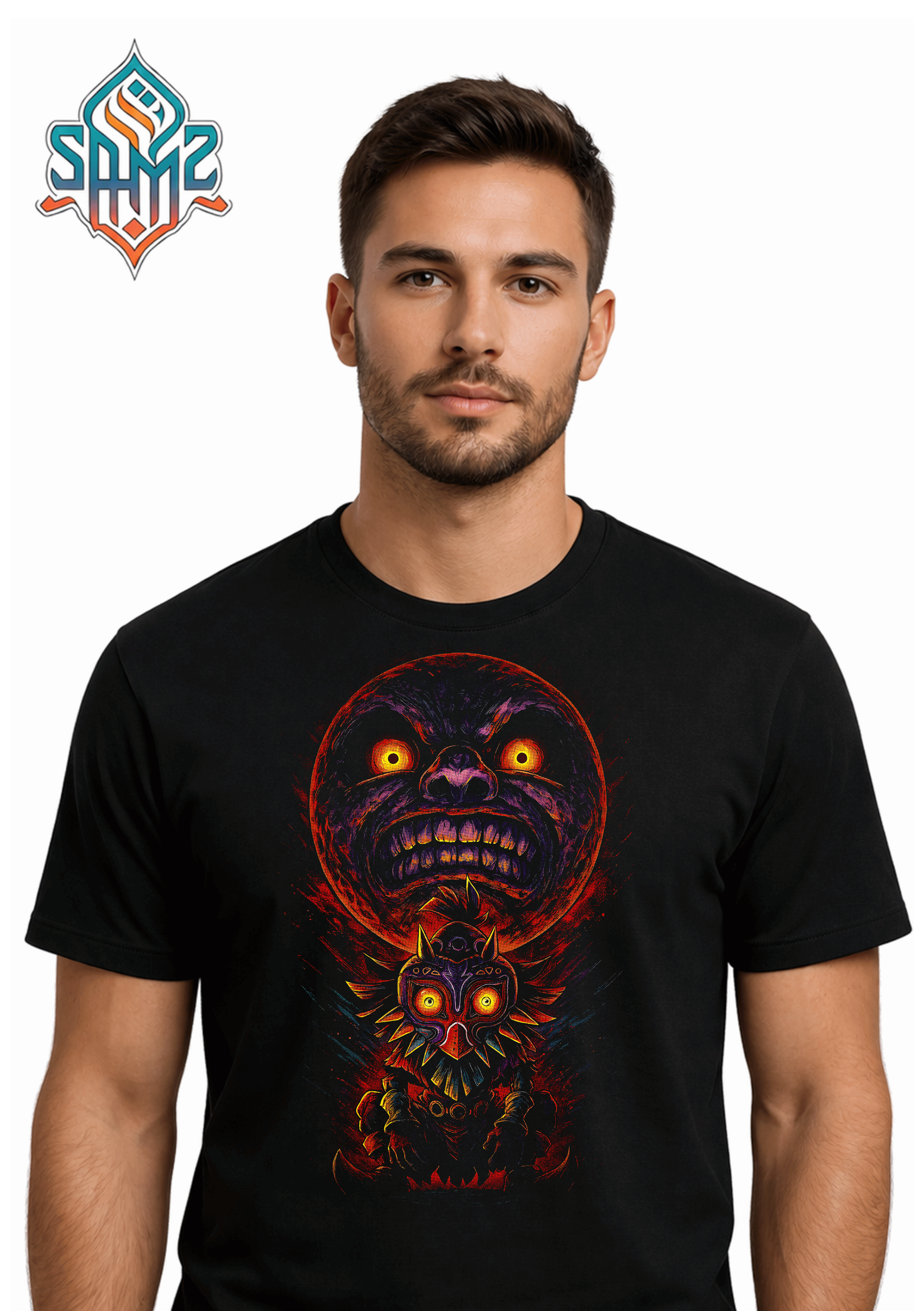 The Legend of Zelda : Majora Mask – Premium DTF Transfer Print for T-Shirts | Custom Heat Transfer Design Unisex | High Quality Shirt Printing | SAMZ 24