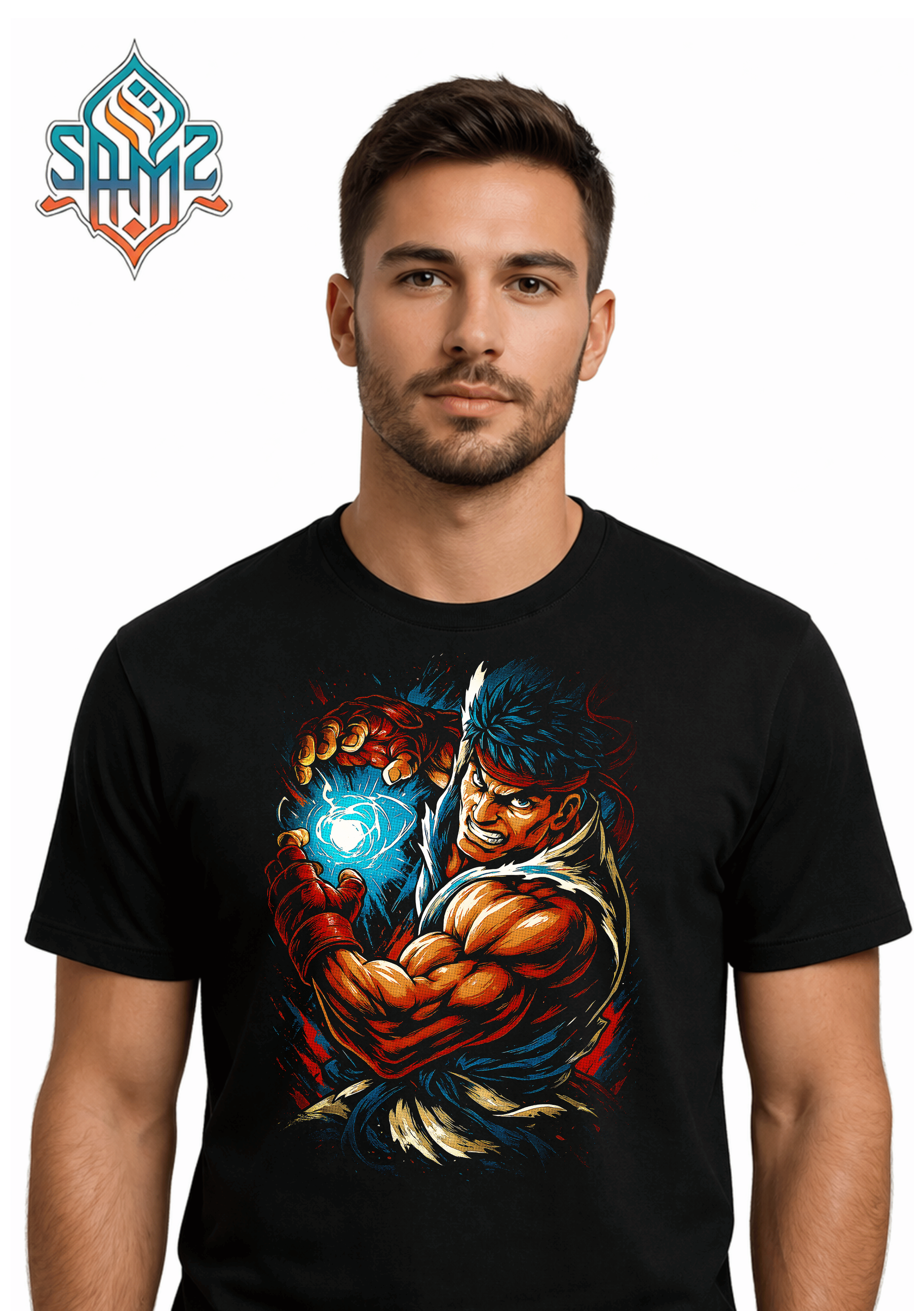 Street Fighter – Premium DTF Transfer Print for T-Shirts | Custom Heat Transfer Design Unisex | High Quality Shirt Printing | SAMZ 24