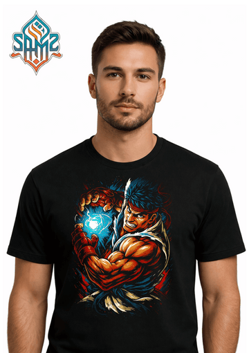 Street Fighter – Premium DTF Transfer Print for T-Shirts | Custom Heat Transfer Design Unisex | High Quality Shirt Printing | SAMZ 24