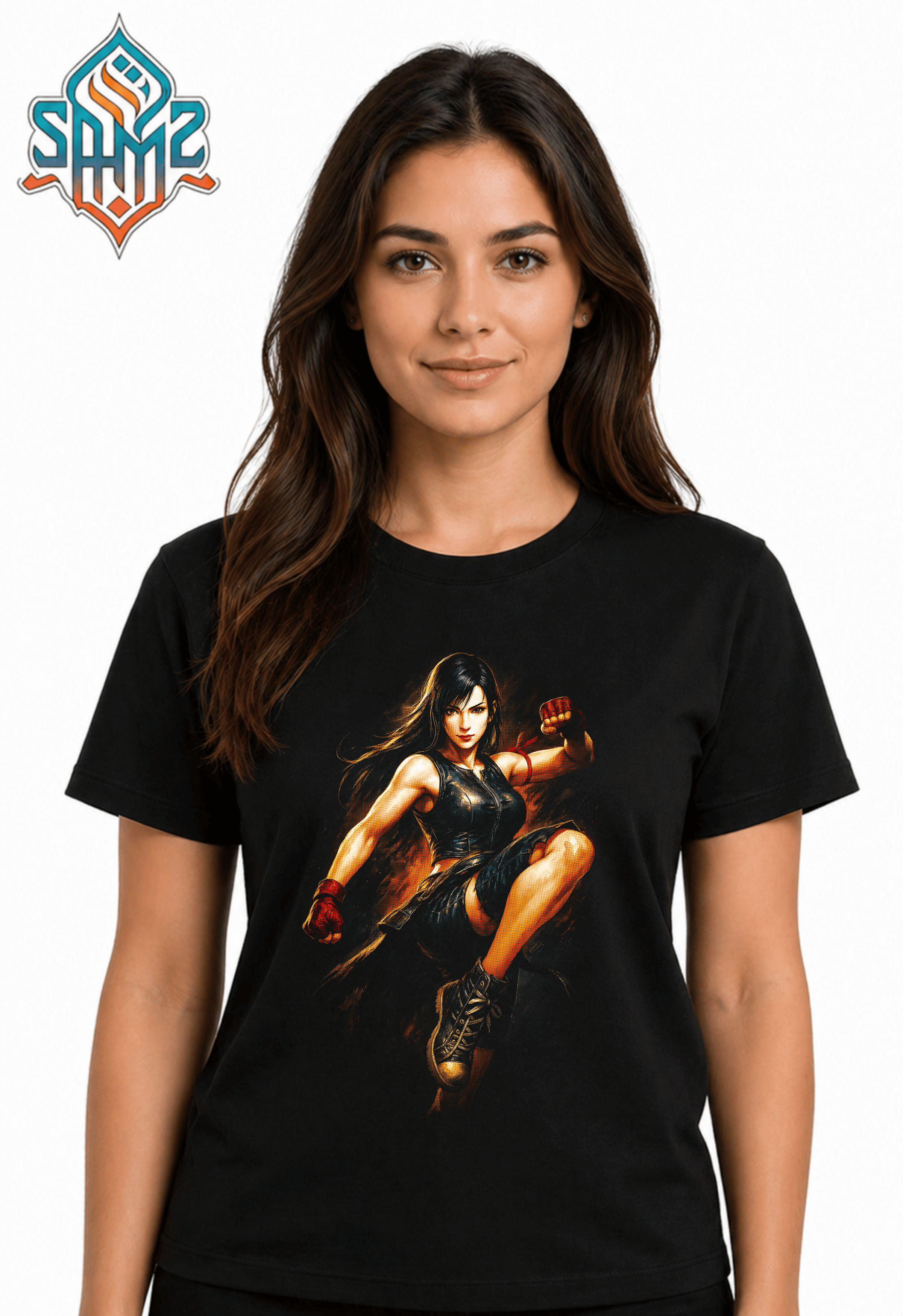 Tifa Lockhart – Premium DTF Transfer Print for T-Shirts | Custom Heat Transfer Design Unisex | High Quality Shirt Printing | SAMZ 24