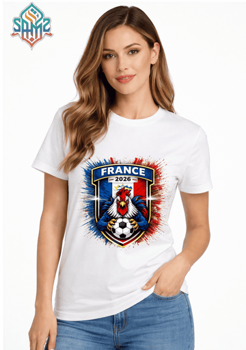 France 2026 – Premium DTF Transfer for FIFA World Cup 2026 Fan Shirts Germany | SAMZ 24