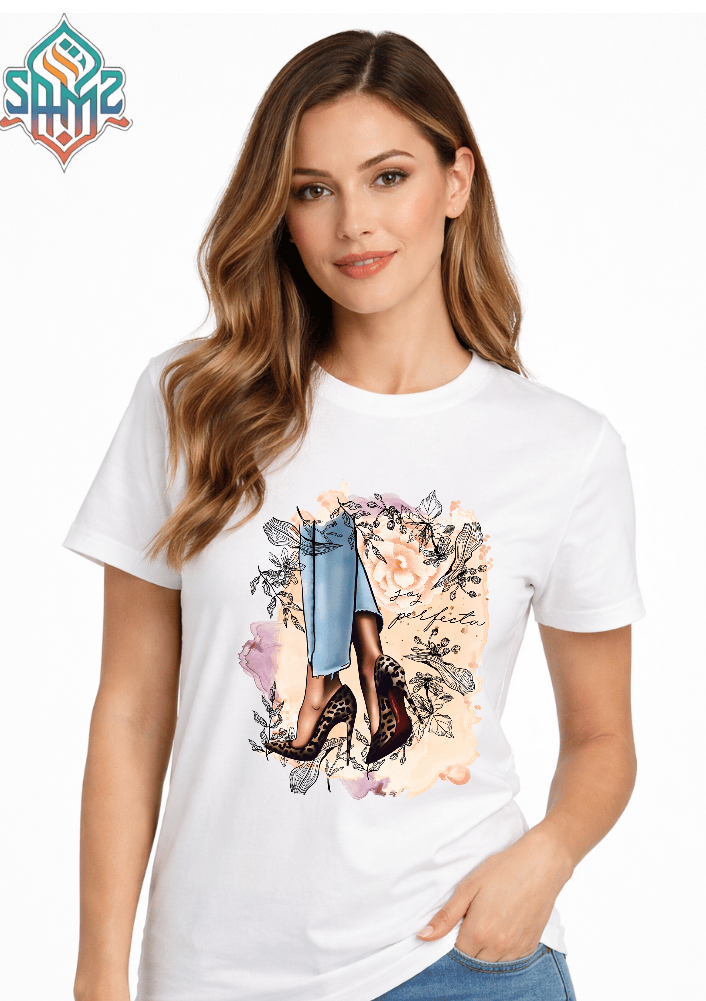 SOY PERFECTA TACONES ANIMAL PRINT – Premium DTF Transfer Print for T-Shirts | Custom Heat Transfer Design for Men Women Kids | High Quality Graphic Shirt Printing | SAMZ 24
