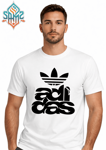 Adidas Vintage Badge – Premium DTF Transfer Print for T-Shirts | Custom Heat Transfer Design Unisex | High Quality Shirt Printing | SAMZ 24