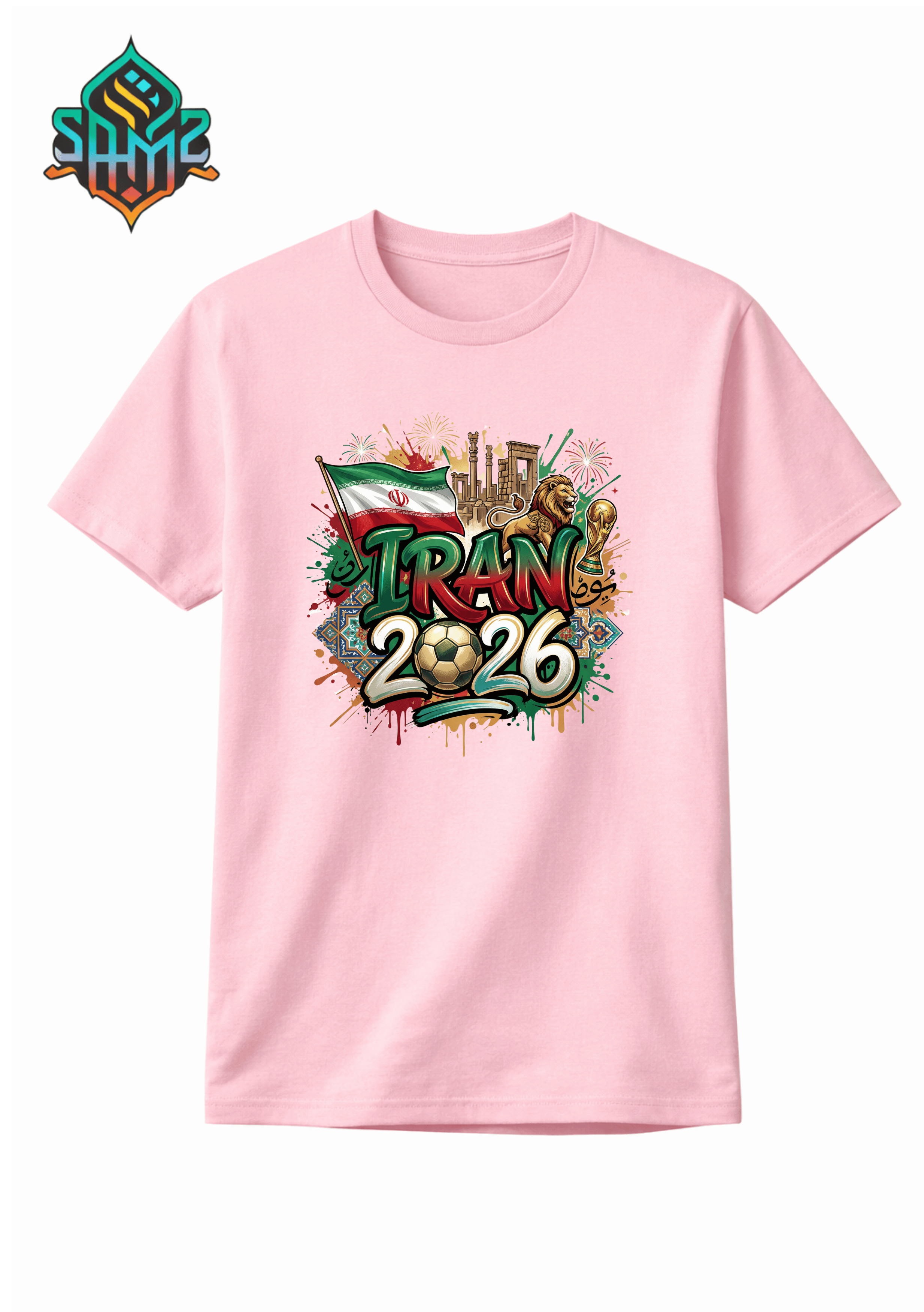 Iran 2026 – Premium DTF Transfer for FIFA World Cup 2026 Fan Shirts Germany | SAMZ 24