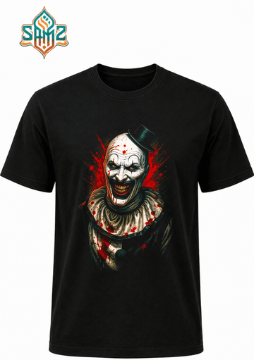 Pennywise Clown – Premium DTF Transfer Print for T-Shirts | Custom Heat Transfer Design Unisex | High Quality Shirt Printing | SAMZ 24