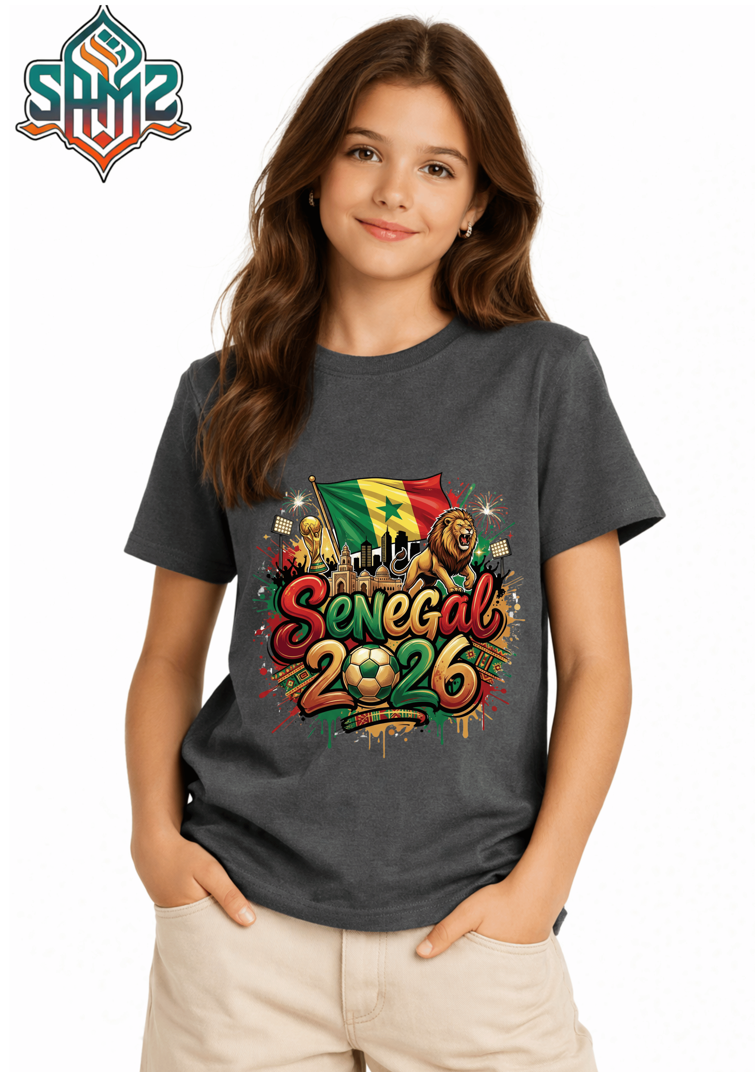 Senegal 2026 – Premium DTF Transfer for FIFA World Cup 2026 Fan Shirts Germany | SAMZ 24