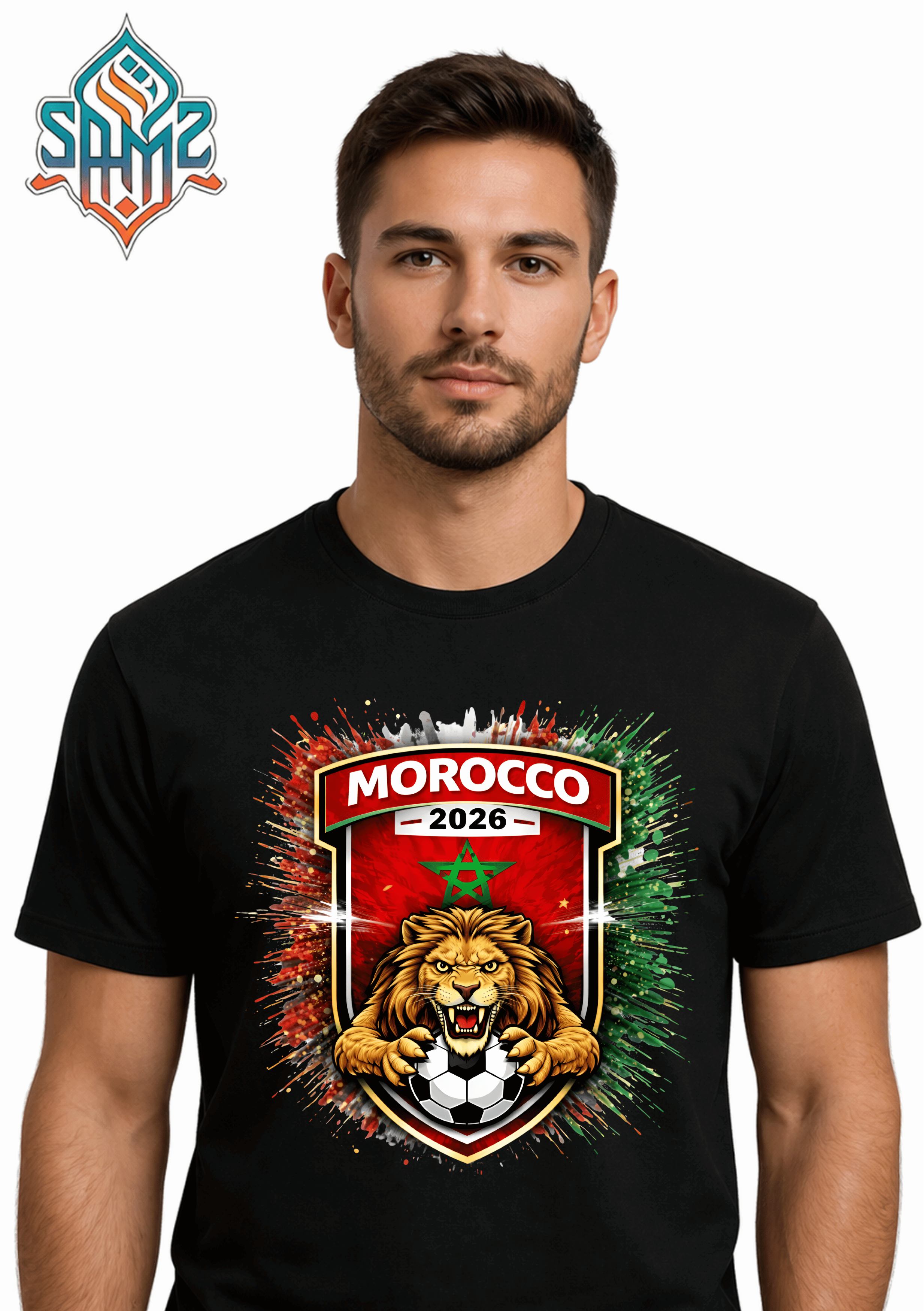 Morocco 2026 – Premium DTF Transfer for FIFA World Cup 2026 Fan Shirts Germany | SAMZ 24