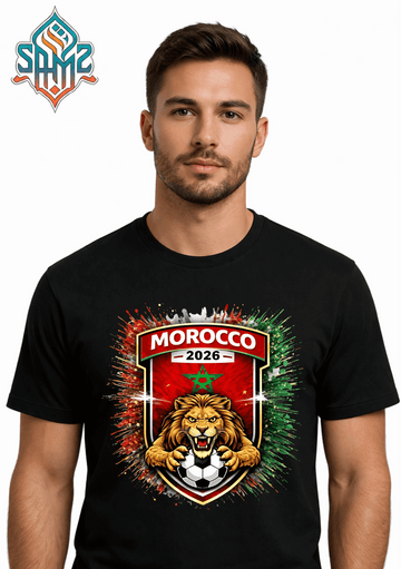Morocco 2026 – Premium DTF Transfer for FIFA World Cup 2026 Fan Shirts Germany | SAMZ 24