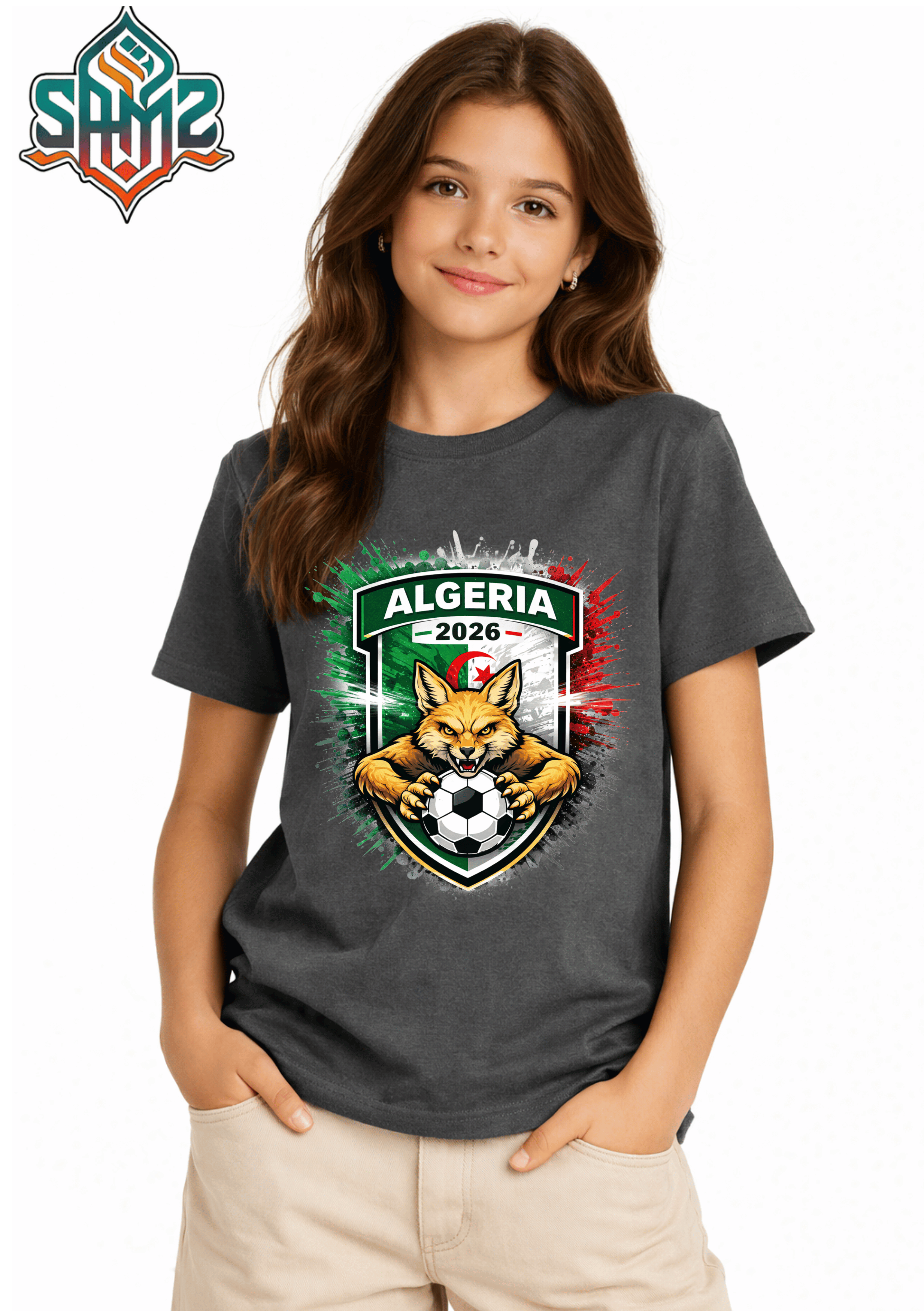 Algeria 2026  – Premium DTF Transfer for FIFA World Cup 2026 Fan Shirts Germany | SAMZ 24