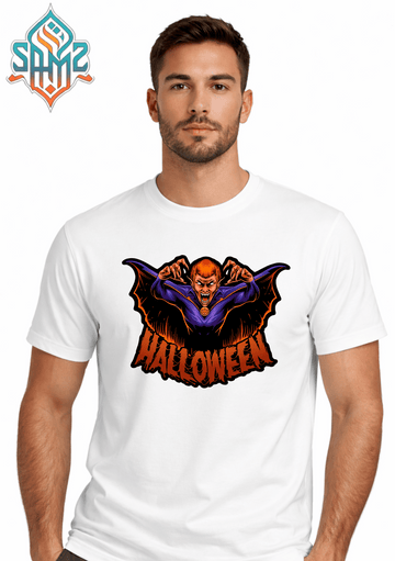 Vampire Halloween – Premium DTF Transfer Print for T-Shirts | Custom Heat Transfer Design Unisex | High Quality Shirt Printing | SAMZ 24