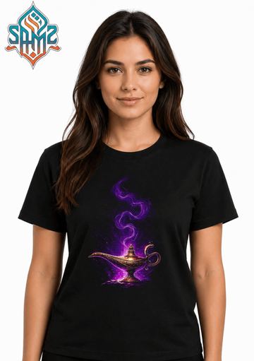 Enchanted Lamp Mystique – Premium DTF Transfer Print for T-Shirts | Custom Heat Transfer Design Unisex | High Quality Shirt Printing | SAMZ 24