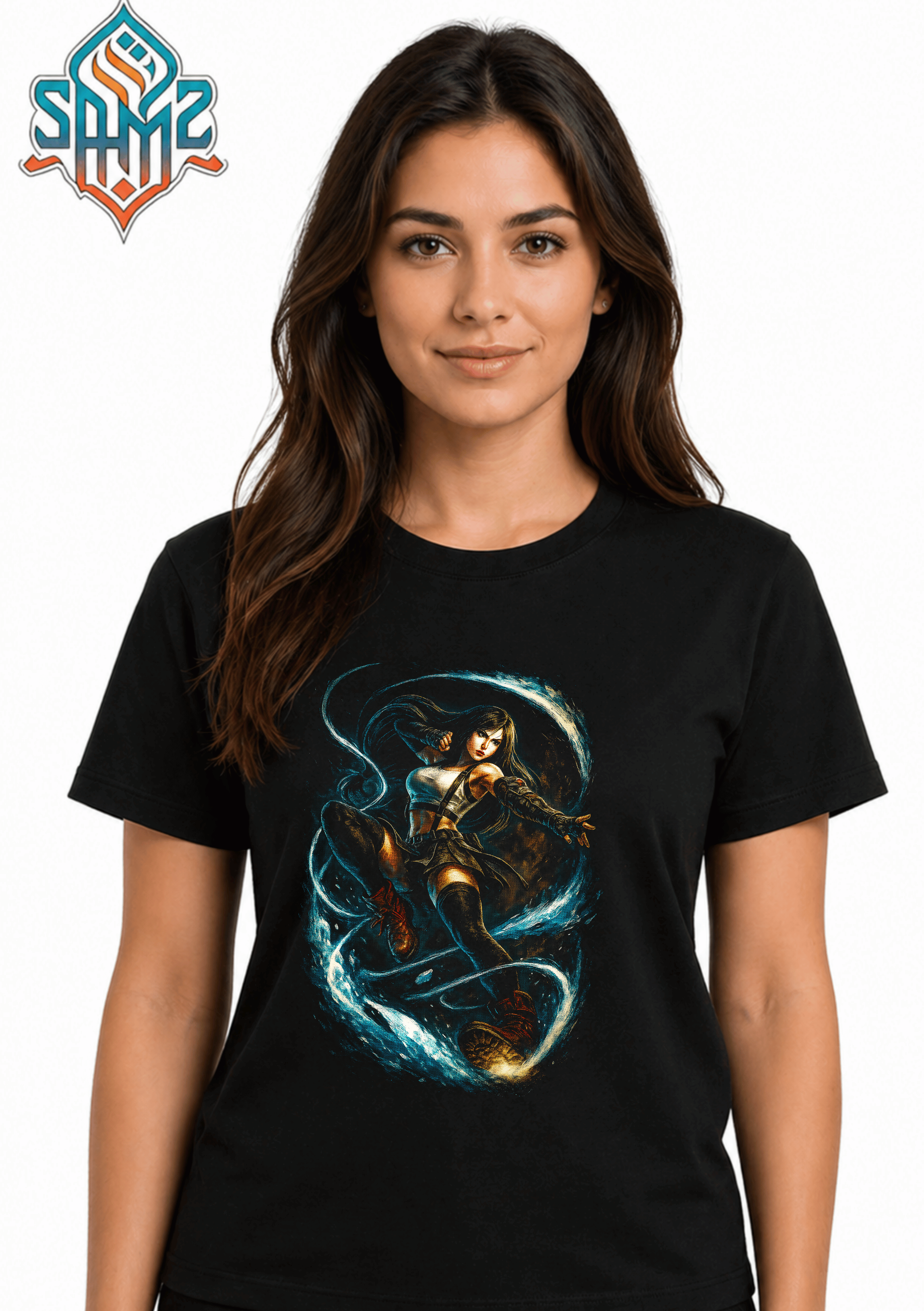 Final Fantasy Art – Premium DTF Transfer Print for T-Shirts | Custom Heat Transfer Design Unisex | High Quality Shirt Printing | SAMZ 24