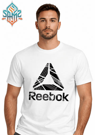 REEBOK – Premium DTF Transfer Print for T-Shirts | Custom Heat Transfer Design Unisex | High Quality Shirt Printing | SAMZ 24