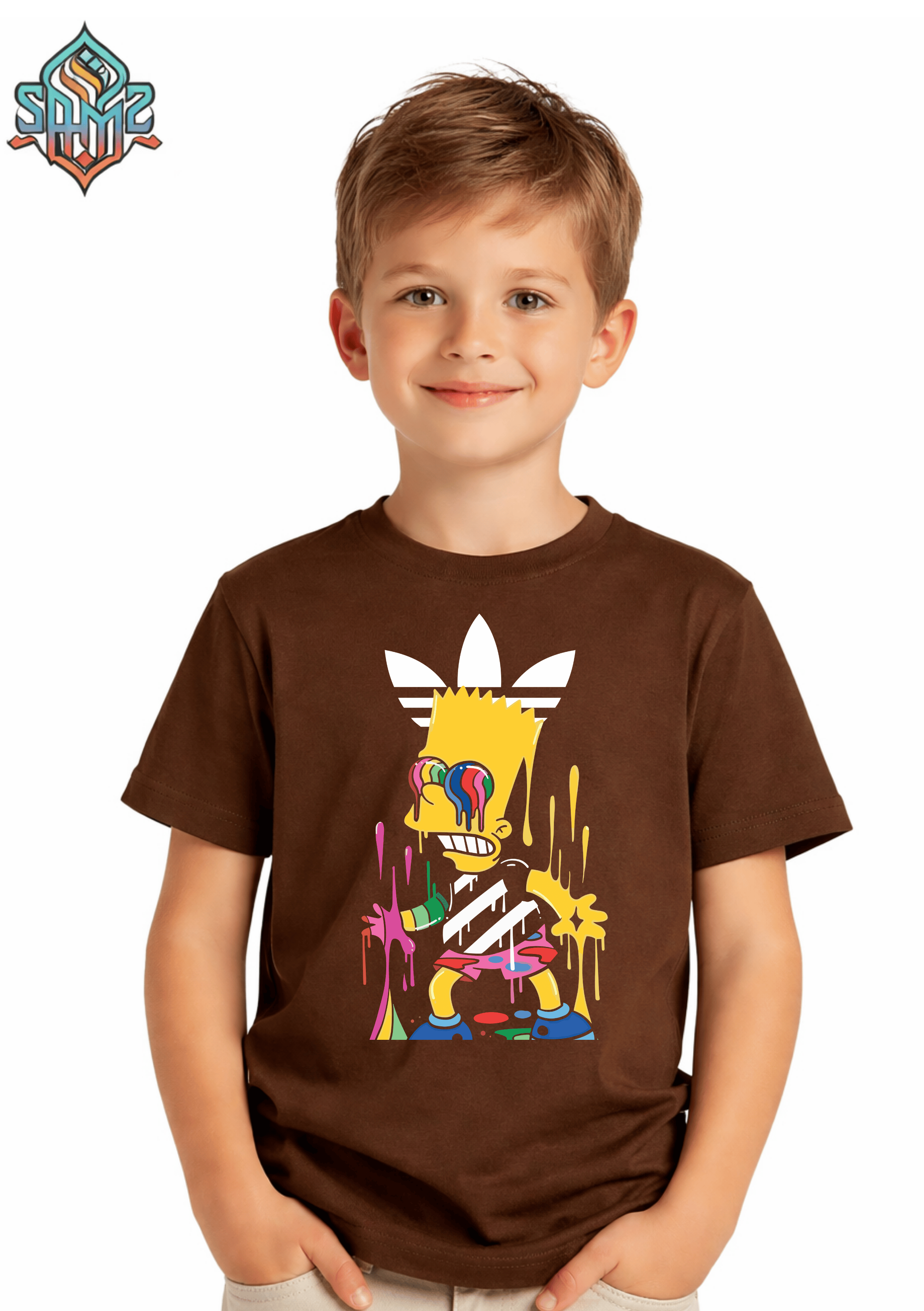 Simpson – Premium DTF Transfer Print for T-Shirts | Custom Heat Transfer Design for Men Women Kids | High Quality Graphic Shirt Printing | SAMZ 24