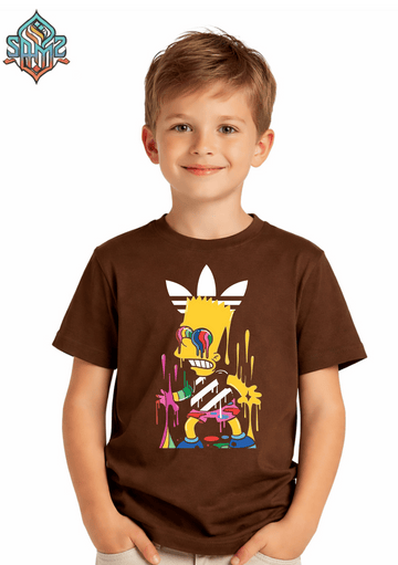 Simpson – Premium DTF Transfer Print for T-Shirts | Custom Heat Transfer Design for Men Women Kids | High Quality Graphic Shirt Printing | SAMZ 24