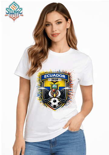 Ecuador 2026  – Premium DTF Transfer for FIFA World Cup 2026 Fan Shirts Germany | SAMZ 24
