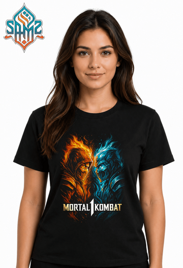 Mortal Kombat – Premium DTF Transfer Print for T-Shirts | Custom Heat Transfer Design Unisex | High Quality Shirt Printing | SAMZ 24