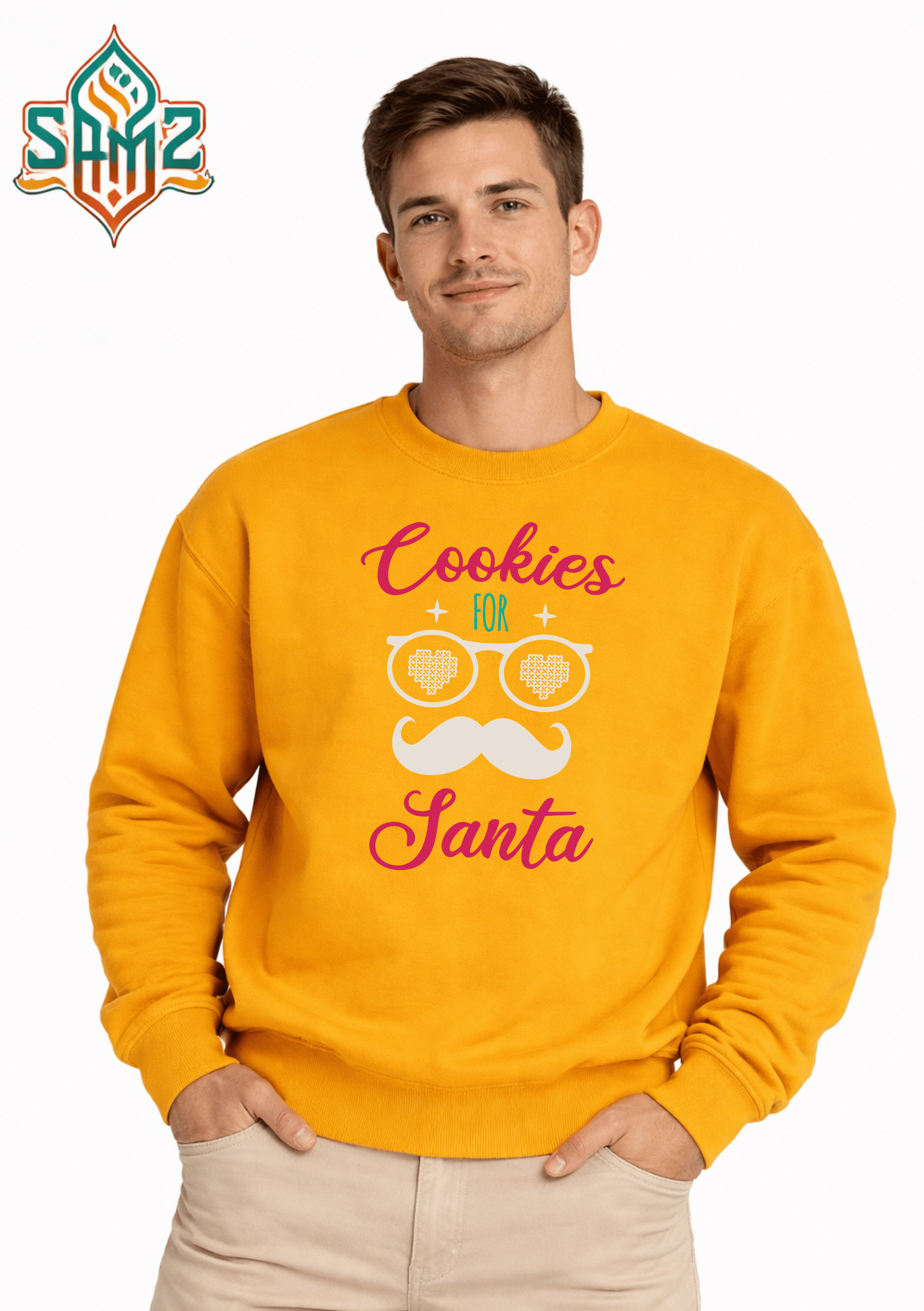 Cookies For Santa  – Premium DTF Transfer Print for T-Shirts | Custom Heat Transfer Unisex | High Quality Shirt Printing | SAMZ 24