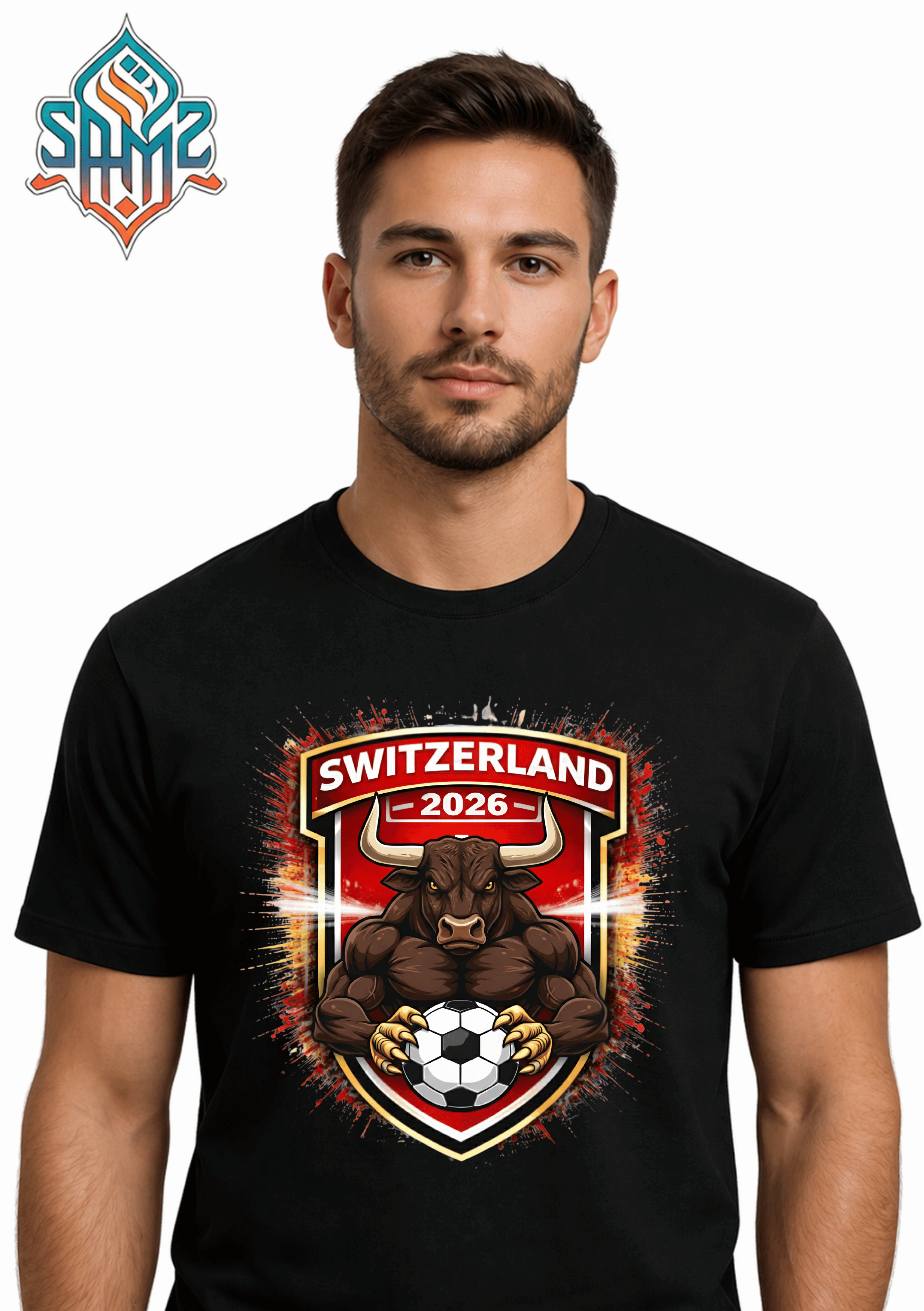 Switzerland 2026 – Premium DTF Transfer for FIFA World Cup 2026 Fan Shirts Germany | SAMZ 24