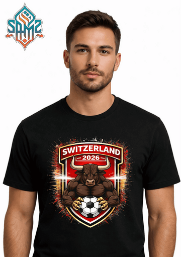 Switzerland 2026 – Premium DTF Transfer for FIFA World Cup 2026 Fan Shirts Germany | SAMZ 24