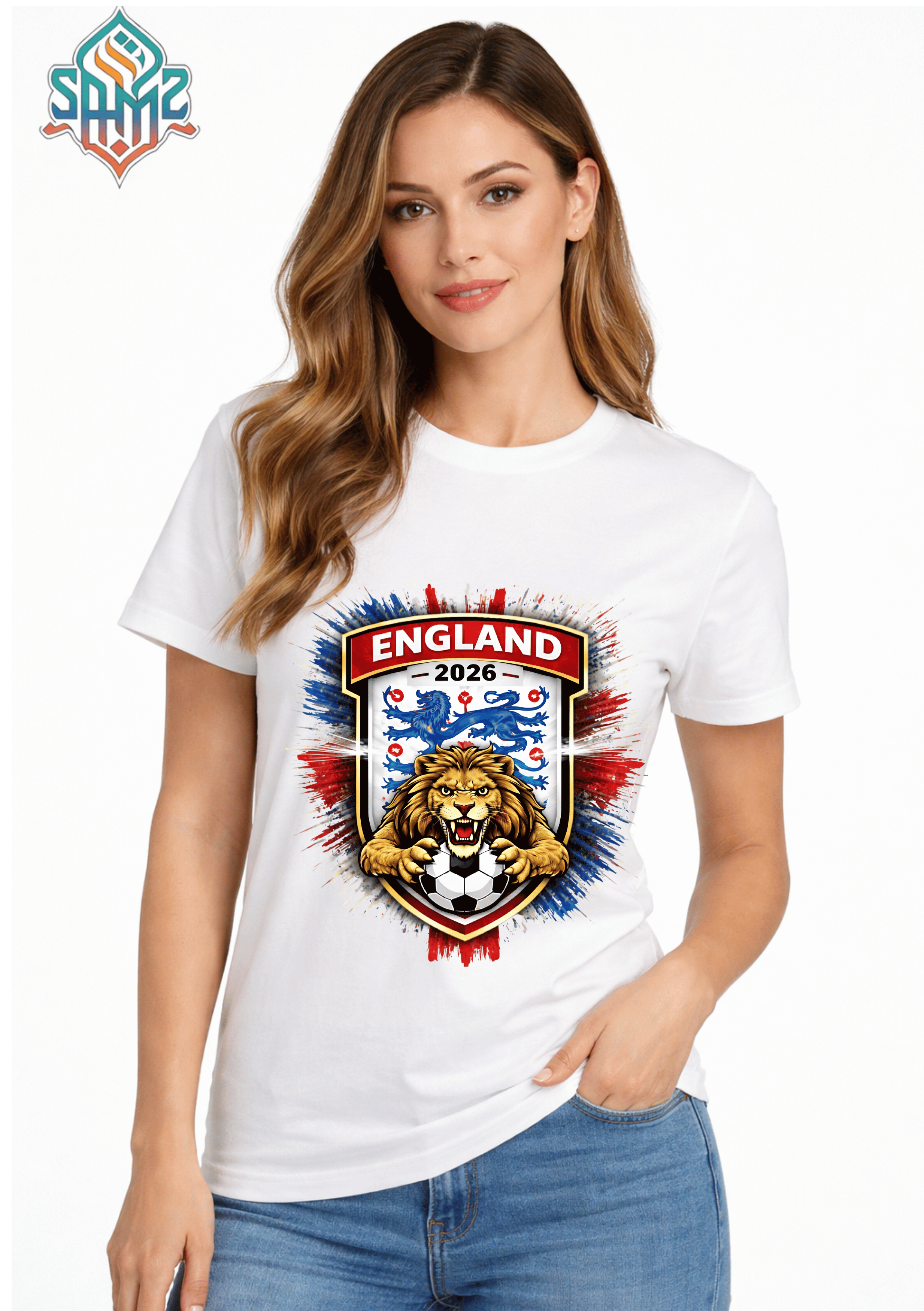 England 2026 – Premium DTF Transfer for FIFA World Cup 2026 Fan Shirts Germany | SAMZ 24