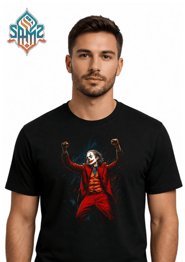 The Joker – Premium DTF Transfer Print for T-Shirts | Custom Heat Transfer Design Unisex | High Quality Shirt Printing | SAMZ 24