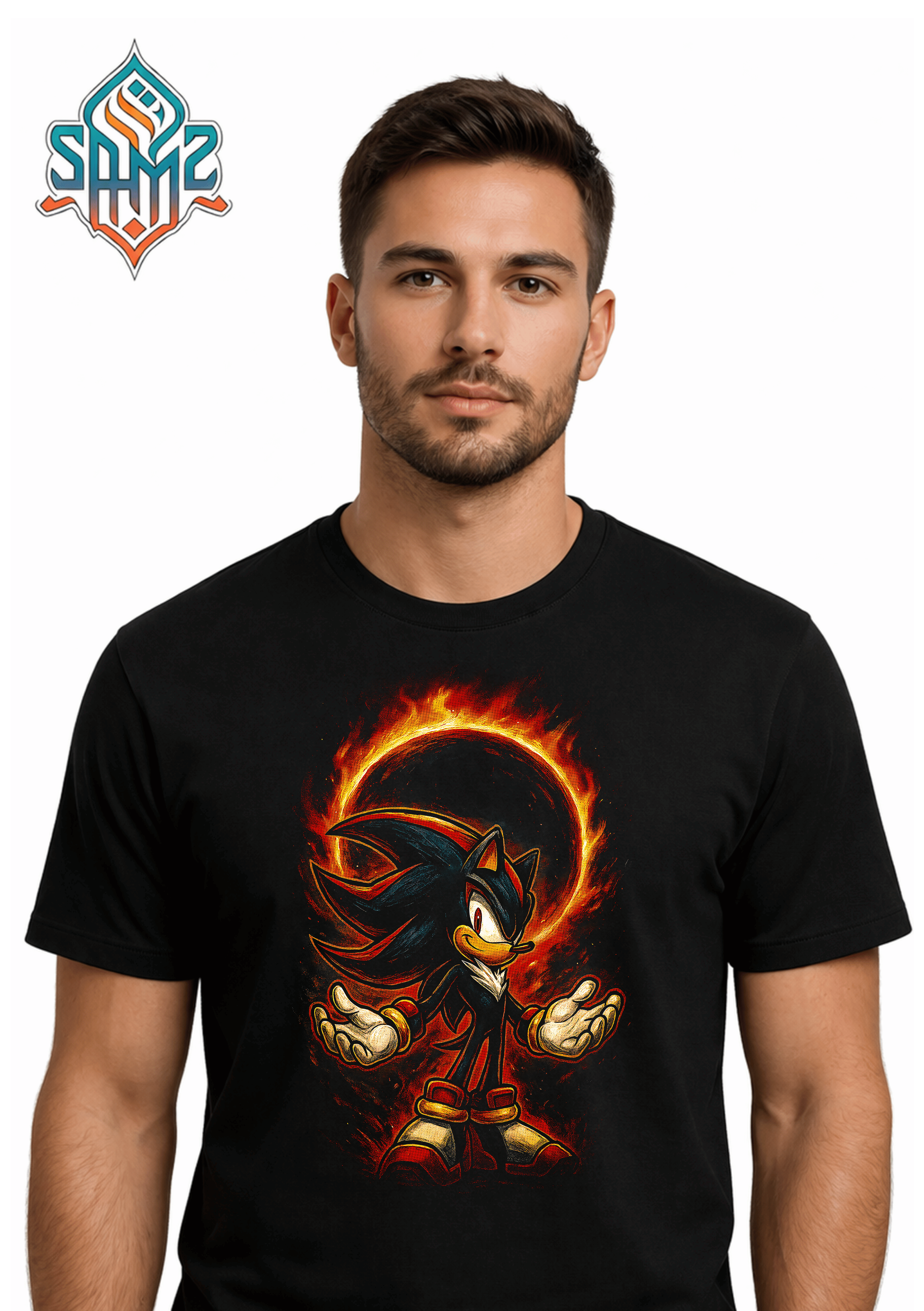 Shadow Dark Energy Form – Premium DTF Transfer Print for T-Shirts | Custom Heat Transfer Design Unisex | High Quality Shirt Printing | SAMZ 24