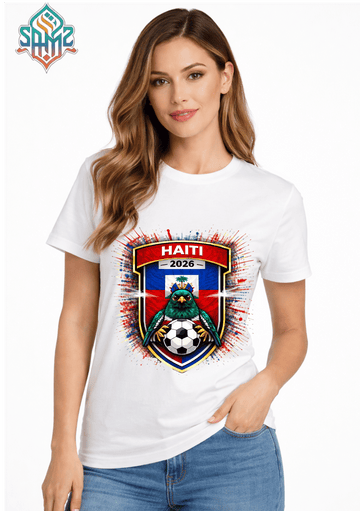 Haiti 2026 – Premium DTF Transfer for FIFA World Cup 2026 Fan Shirts Germany | SAMZ 24