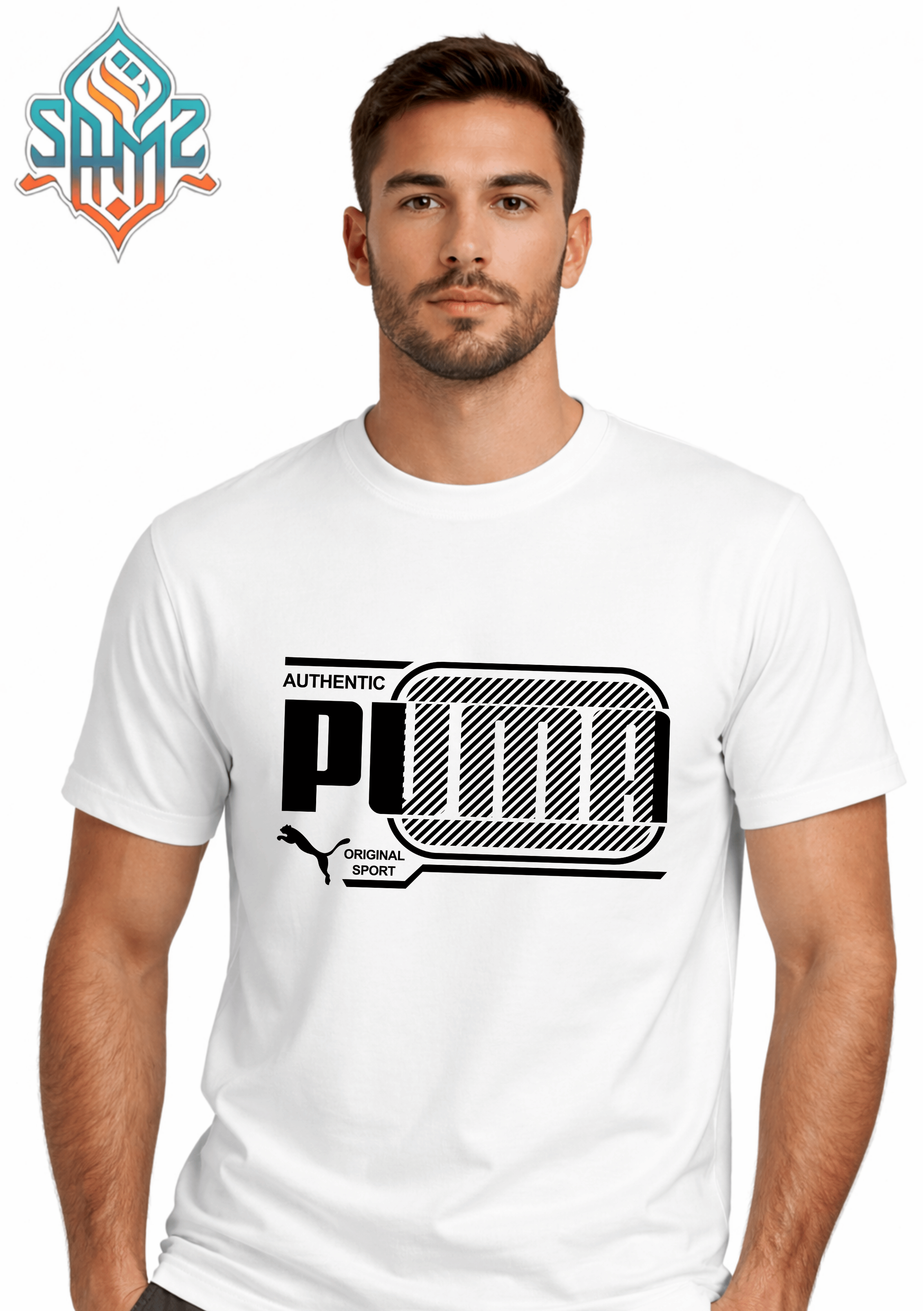 Authentic Puma – Premium DTF Transfer Print for T-Shirts | Custom Heat Transfer Design Unisex | High Quality Shirt Printing | SAMZ 24