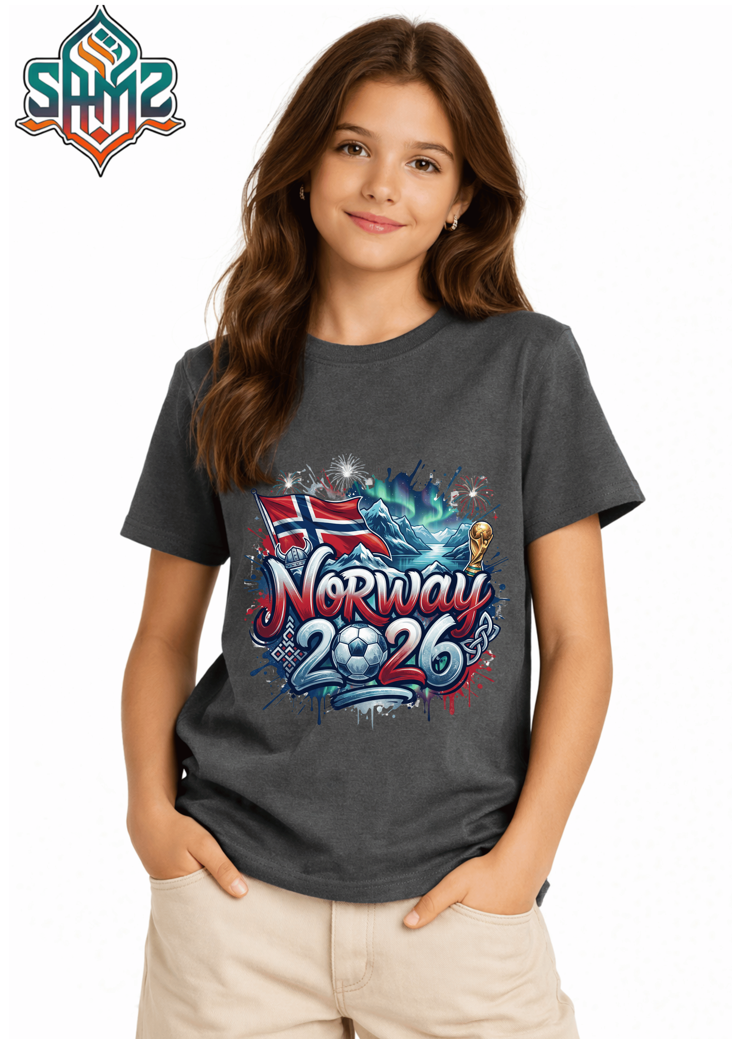 Norway 2026 – Premium DTF Transfer for FIFA World Cup 2026 Fan Shirts Germany | SAMZ 24