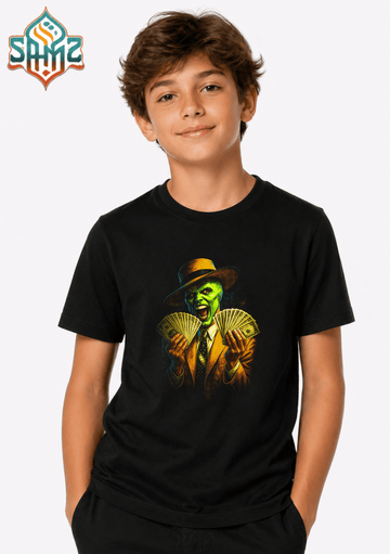 The Mask - Premium DTF Transfer Print for T-Shirts | Custom Heat Transfer Design Unisex | High Quality Shirt Printing | SAMZ 24