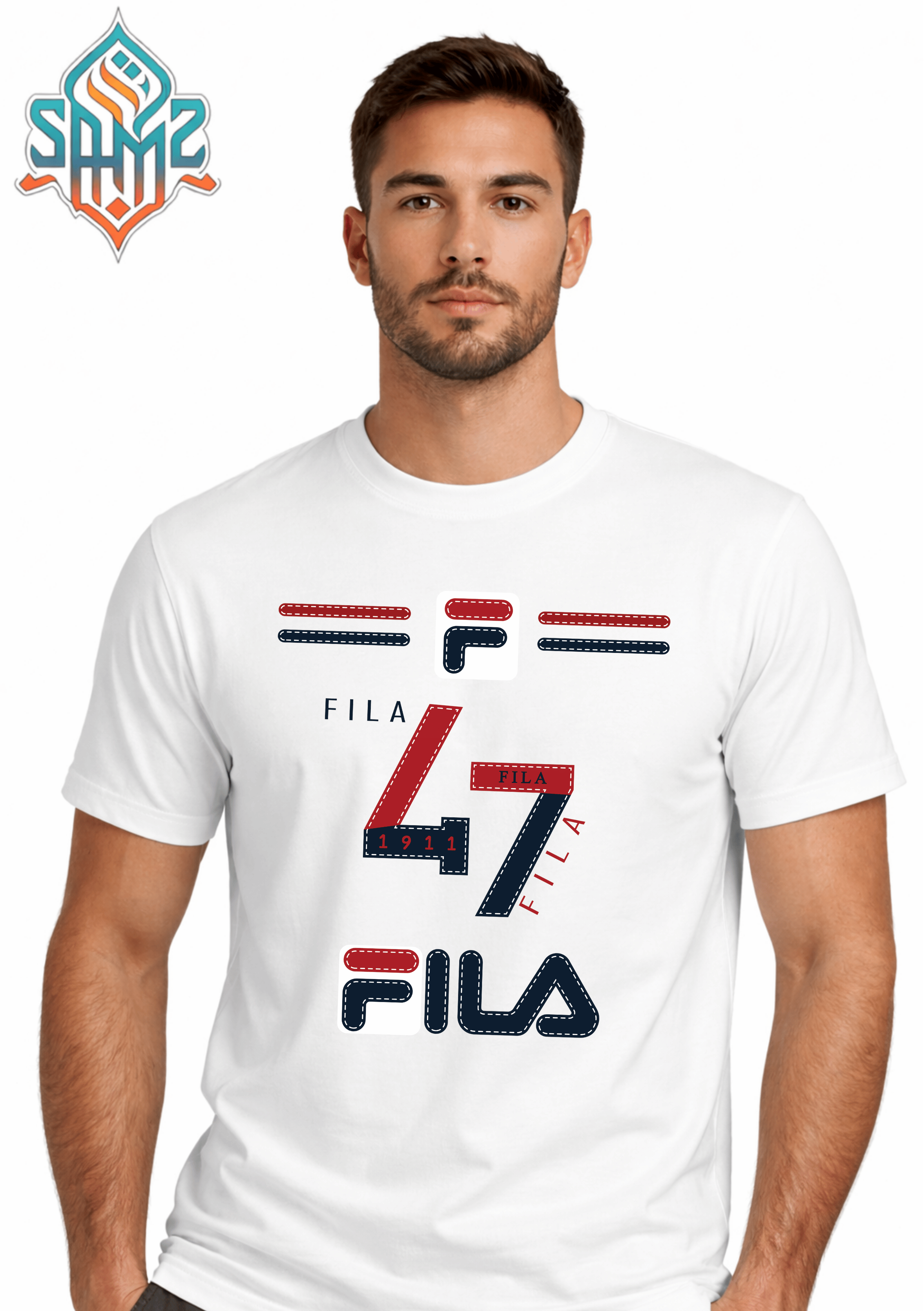 Fila 47 Vintage – Premium DTF Transfer Print for T-Shirts | Custom Heat Transfer Design Unisex | High Quality Shirt Printing | SAMZ 24
