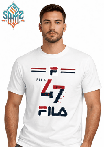 Fila 47 Vintage – Premium DTF Transfer Print for T-Shirts | Custom Heat Transfer Design Unisex | High Quality Shirt Printing | SAMZ 24